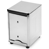 Omcan 80418 Countertop Half-Size Paper Napkin Dispenser for Restaurants