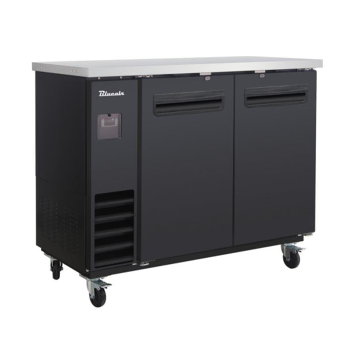 Blueair BLNBB-48B-HC 49-1/8 Inch Refrigerated Back Bar Cooler Cabinet