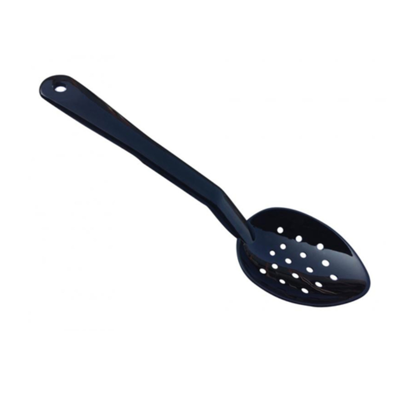 Commercial Stainless Steel Serving Spoon With Perforated Design For Efficient Food Serving