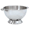 3 Quart Stainless Steel Colander For Easy Draining And Rinsing In Kitchens