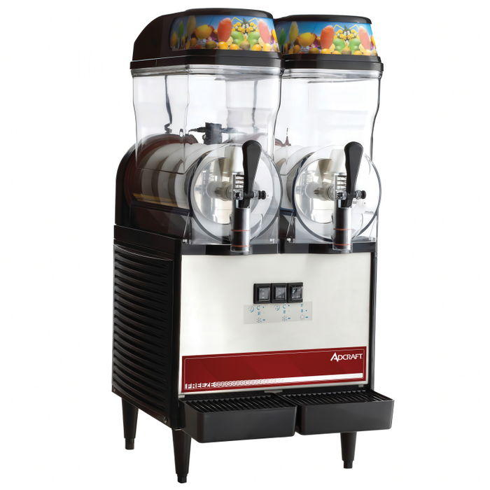 Adcraft ADC2BFG 16.77" Wide Double 3-Gallon Bowl Frozen Drink Machine