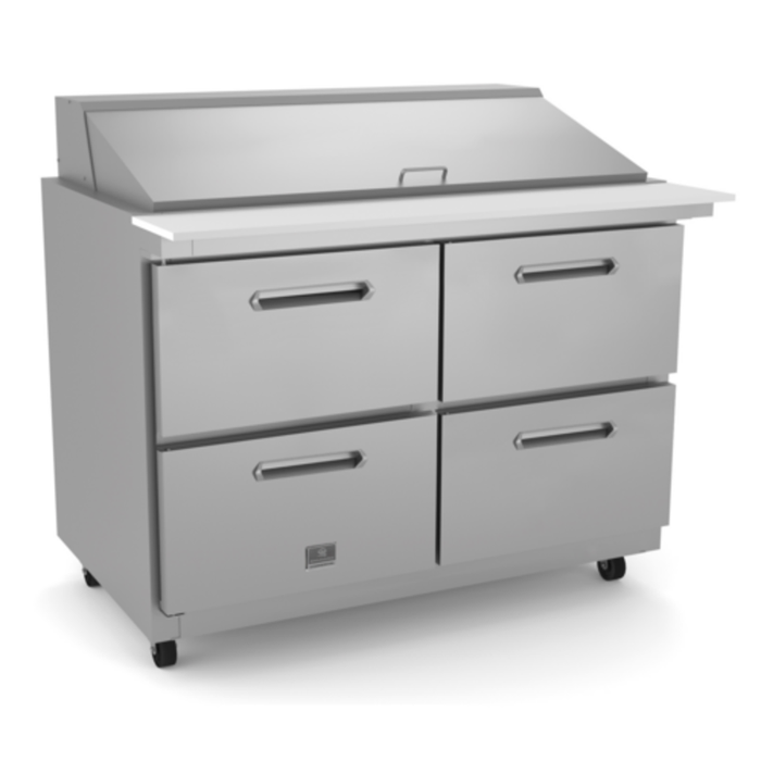 Kelvinator KCHMT48.18.4D 48" Mega Top Refrigerated Sandwich/Salad Prep Table