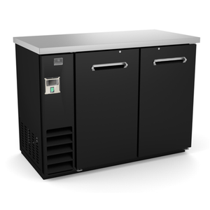 Kelvinator KCHBB48S 49" Refrigerated Back Bar Cabinet with Solid Doors