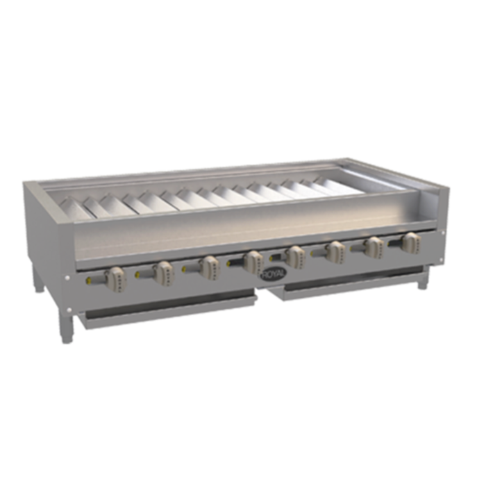 Grill à brochettes de comptoir à gaz Royal RSKTB-48 de 48 po