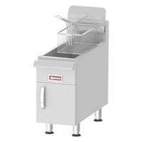 Omcan 43087 Countertop LP Gas Fryer 15 lbs. Capacity