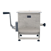 Omcan 44425 Capacité de 44 lbs Mélangeur à viande manuel non basculant