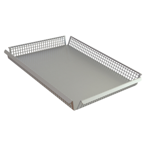 Cadco CNB-VK VariKwik™ Perforated Aluminum Food and Nacho Basket