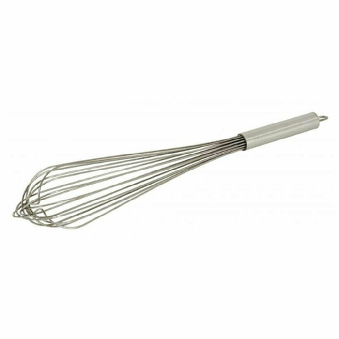 Alt Tag: Omcan 80072 Stainless Steel 10-Inch French Whip Whisk stainless steel kitchen whisk for whipping, emulsifying, and mixing