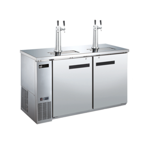EFI Sales CBBSDD2-60CC 60.9-Inch Back Bar Direct Draw Cooler