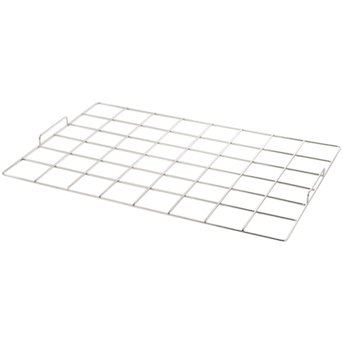 Omcan 81932 24.75" x 16.75" Stainless Steel 48-Slice Cake Marker