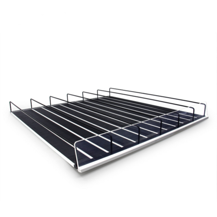 Omcan 81212 Channel Adjustable Roller Shelf 23.2"W x 20.3"D