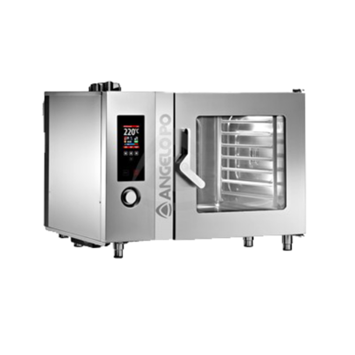 Angelo Po FX82G3T Gas Combi Oven 8 Full-Size Pan Capacity