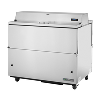 True Refrigeration TMC-49-S-DS-SS-HC 49" Dual Sided Stainless Steel Milk Cooler