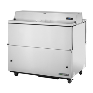 True Refrigeration TMC-49-S-DS-SS-HC 49" Dual Sided Stainless Steel Milk Cooler