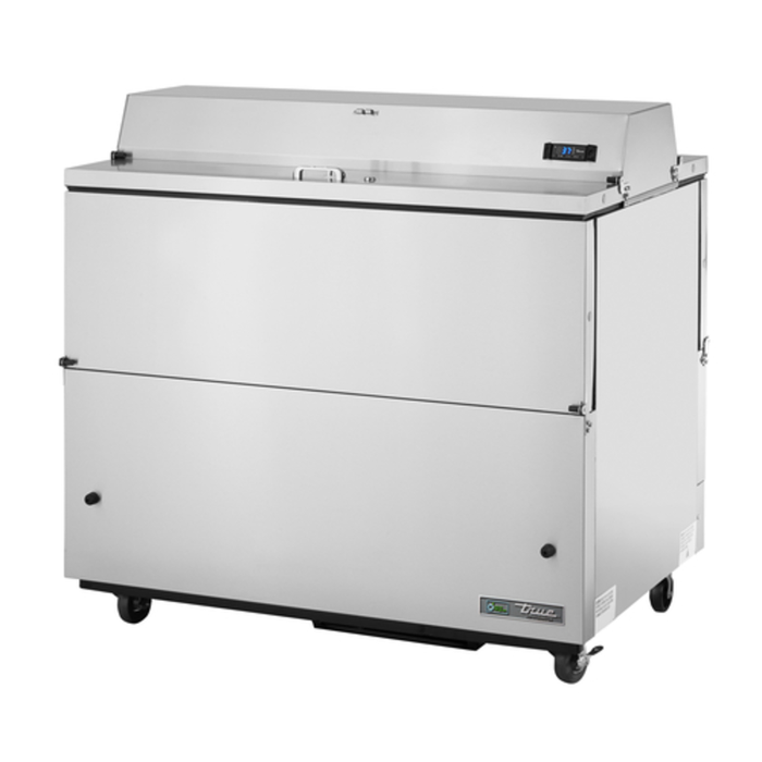 True Refrigeration TMC-49-S-DS-SS-HC 49" Dual Sided Stainless Steel Milk Cooler