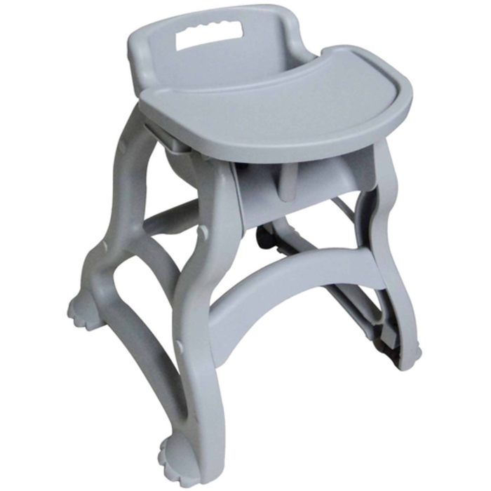 Omcan 80163 25-1/2"W Plastic High Chair with Detachable Tray