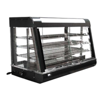 Omcan 21570 36 pouces marchandise pour vitrine de nourriture chaude sur le comptoir