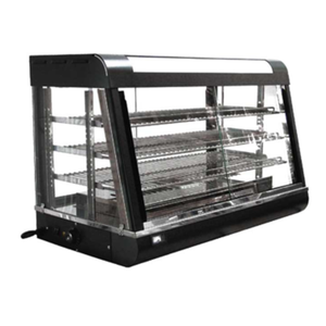 Omcan 21570 36 pouces marchandise pour vitrine de nourriture chaude sur le comptoir