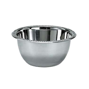 SIB-40 40 oz. Stainless Steel Gadroon Rim Ice/Relish Bowl