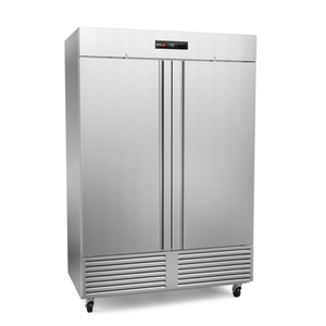 Fagor QVR-2-N 55-1/4" Two-Section Reach-In Refrigerator 52 cu ft for commercial kitchens efficiency.