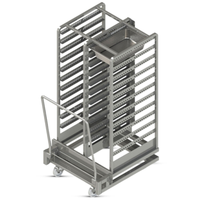 FWE RR-1220-22 Roll-In Oven Rack with (22) Pan Capacity