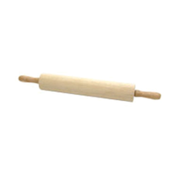 HRP-18 Extra Heavy Hardwood Ball Bearing Rolling Pin 18" Barrel