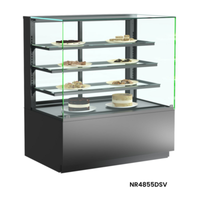 Structural Concepts NR4855DSV 48"W Non-Refrigerated Freestanding Bakery Display Case