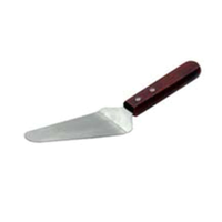 KT-27 10" Stainless Steel Pie Server with Wood Handle