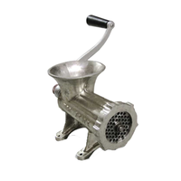 Omcan 23542 Durable #22 Cast Iron Manual Meat Mincer