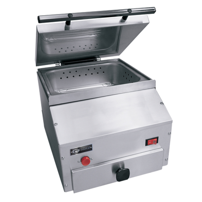 EmberGlo ES5PBST-5400731 Countertop Tortilla Steamer 1 Half Size Pan Capacity