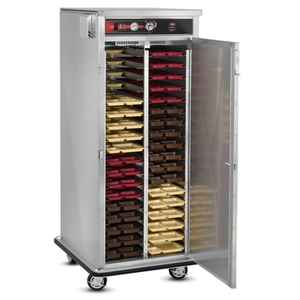 FWE PTST-1410-72 Heated Prisoner Tray Delivery Cart 72 Trays