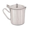 Stainless Steel Creamer Server For Milk Or Cream In Coffee Stations And Tabletop Settings.