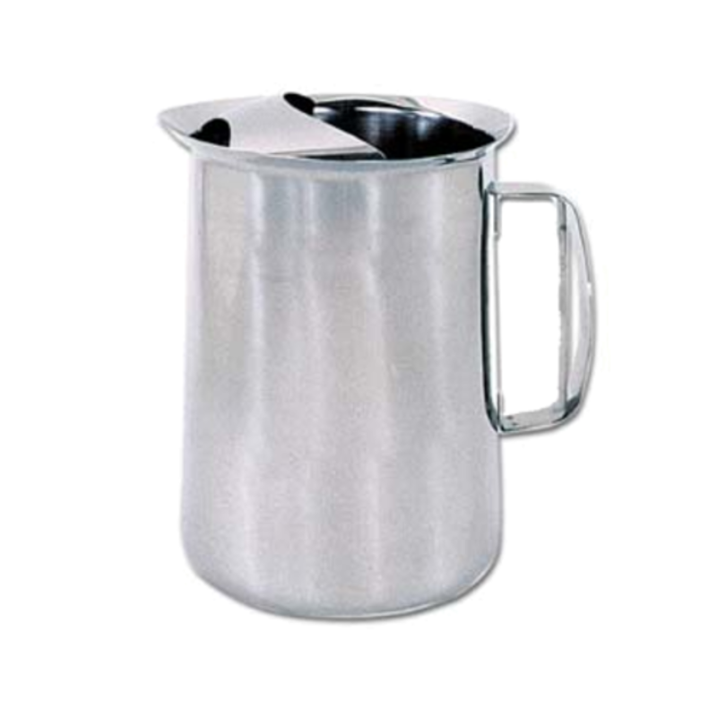 Holloware PHK-3L Stainless Steel Pitcher With Ice Guard, 3-1/8 Qt., Ideal For Wine And Beverage Service