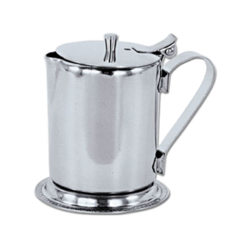 Holloware STP-10GB 10 oz Stainless Steel Beverage Server With Knob Top And Elegant Design