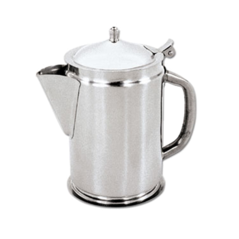Holloware STP-64GB Stainless Steel Beverage Server With Gadroon Base, 64 Oz Capacity.