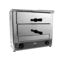 Equipex BAR-206 Double Shelf Commercial Countertop Roller Grill Toaster Oven