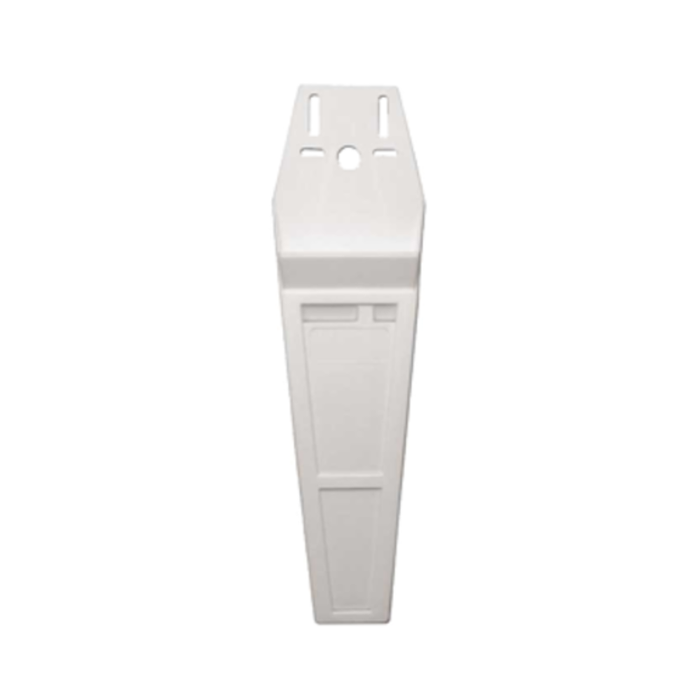 Omcan 12908 Plastic Scabbard Knife Guard for Two Knives, durable white plastic scabbard for safe storage and transport of 7" and 12" knives
