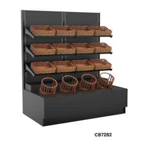 Structural Concepts CB7282 72"W Addenda Self-Service Bakery Display Rack