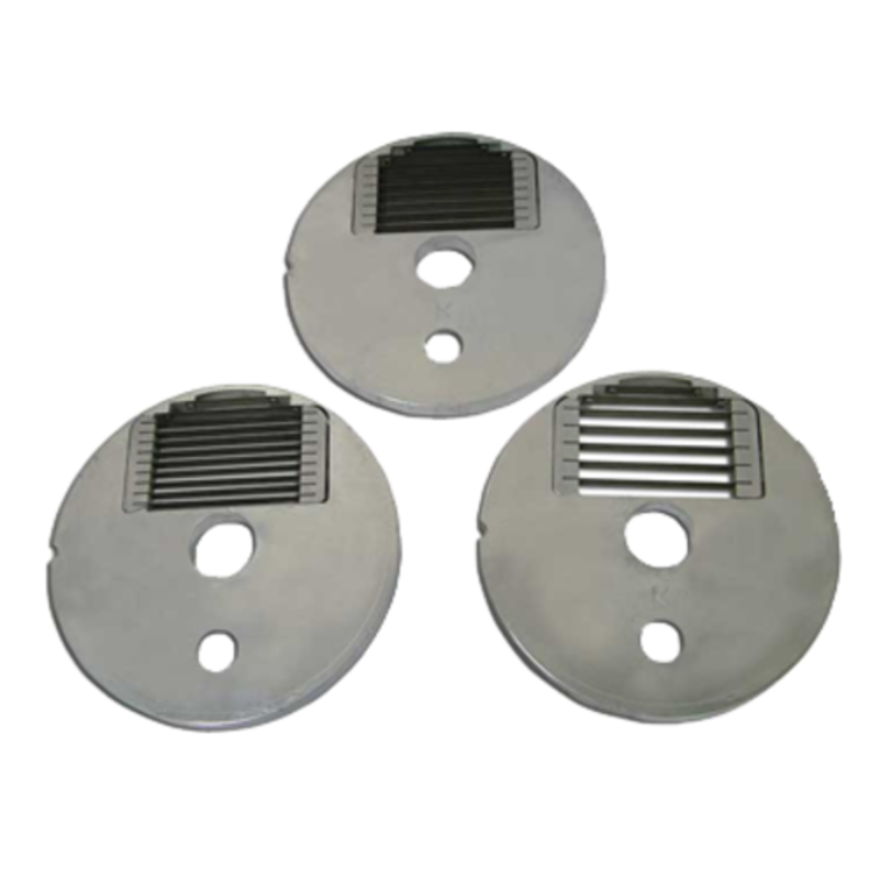 Disque de bande de bâton Omcan 10118 : 6 mm pour l’article 10927 Coupe-légumes Plaque de découpe en acier inoxydable pour bandes de bâton de 6 mm