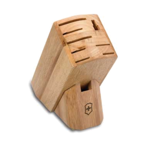 Victorinox 7.9093.87 9-Slot Hardwood Cutlery Block for 7 Knives