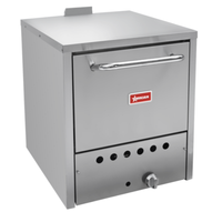OMCAN 48080 32,000 BTU Countertop Natural Gas Pizza Bake Oven