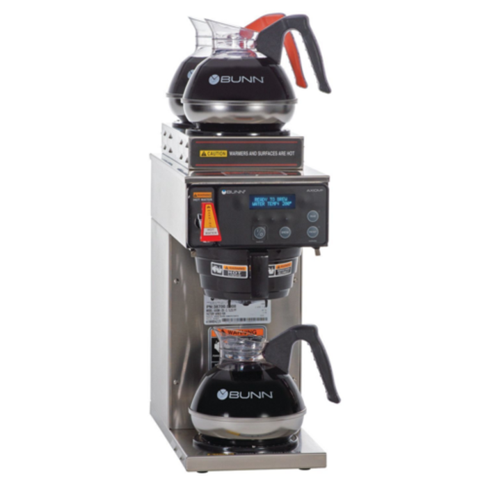 BUNN 38700.6008 AXIOM-DV-3T 8.5"W Automatic Coffee Brewer 3.8-7.5 gal/hr