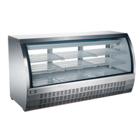 Omcan 50080 RS-CN-0200-S 82" Refrigerated Deli Display Case