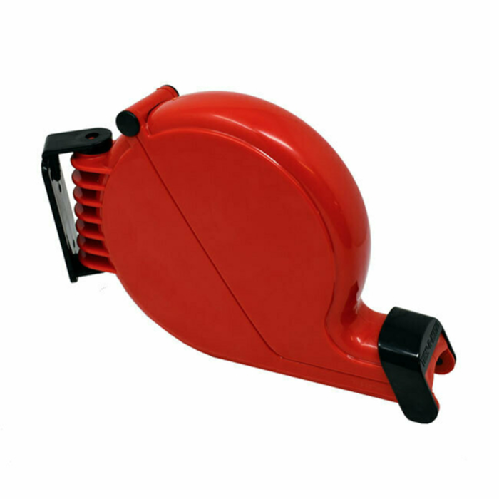 Omcan 10161 M80 Turn-O-Matic Ticket Dispenser for Queue Management red manual ticket dispenser for deli pharmacy service counters