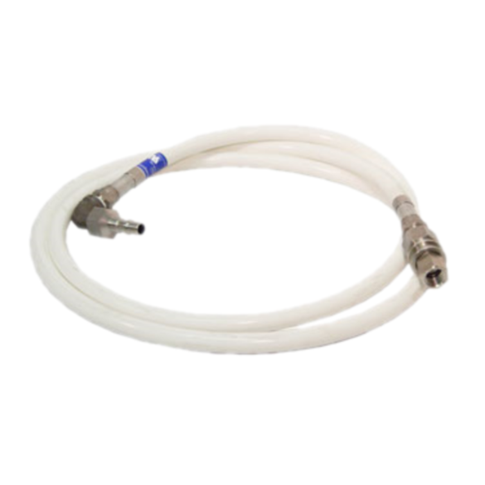 Ultrafryer 12B936 Shortening Disposal Line, 10 ft. Hose for UCP Filtration