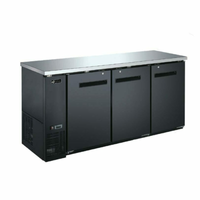 Armoire arrière de bar réfrigérée efi sales CBBDR3-72CC 72-3/4" L