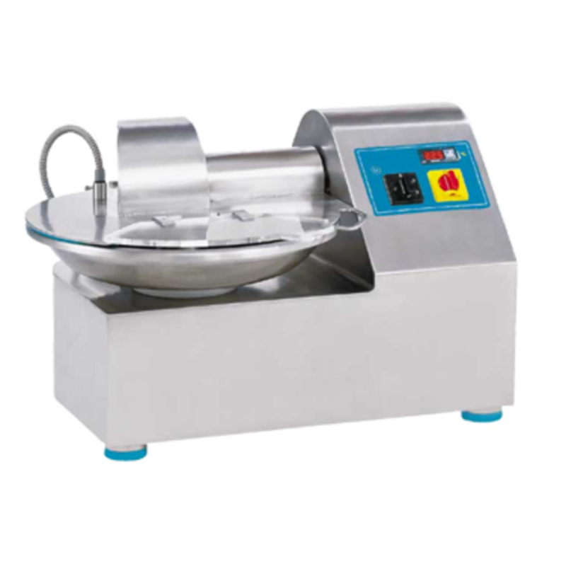 TRENTO 46215 Commercial Food Processor Bowl Cutter With 15.9 Qt Capacity And User-Friendly Control Panel.