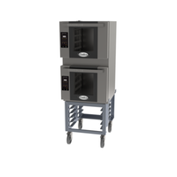 Bakerlux BLS-4HLD-2 23.69" Double Stack Electric Convection Oven