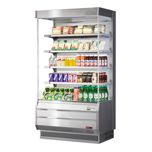 Turbo Air TOM-40S-N 39" 14.4 cu. ft. Vertical Open Display Merchandiser