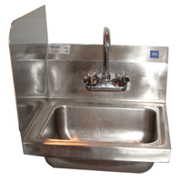 Winholt WS-HS-1410-5-F-LSS 17"L x 15"W Wall Mount Hand Sink